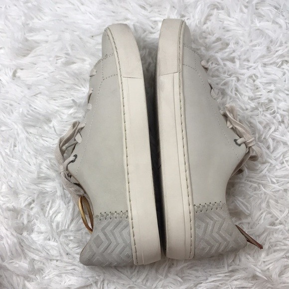 Toms Leather Cream Sneakers - Picture 3 of 11